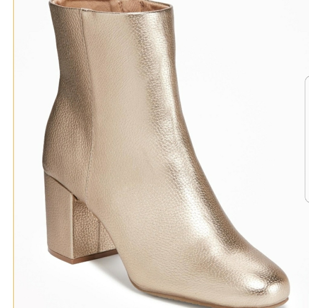Gold Boots